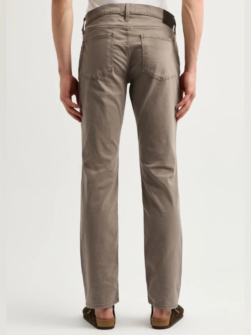 PAIGE Men's Federal Slim Straight Jeans Vintage Woodland Tan Size 34